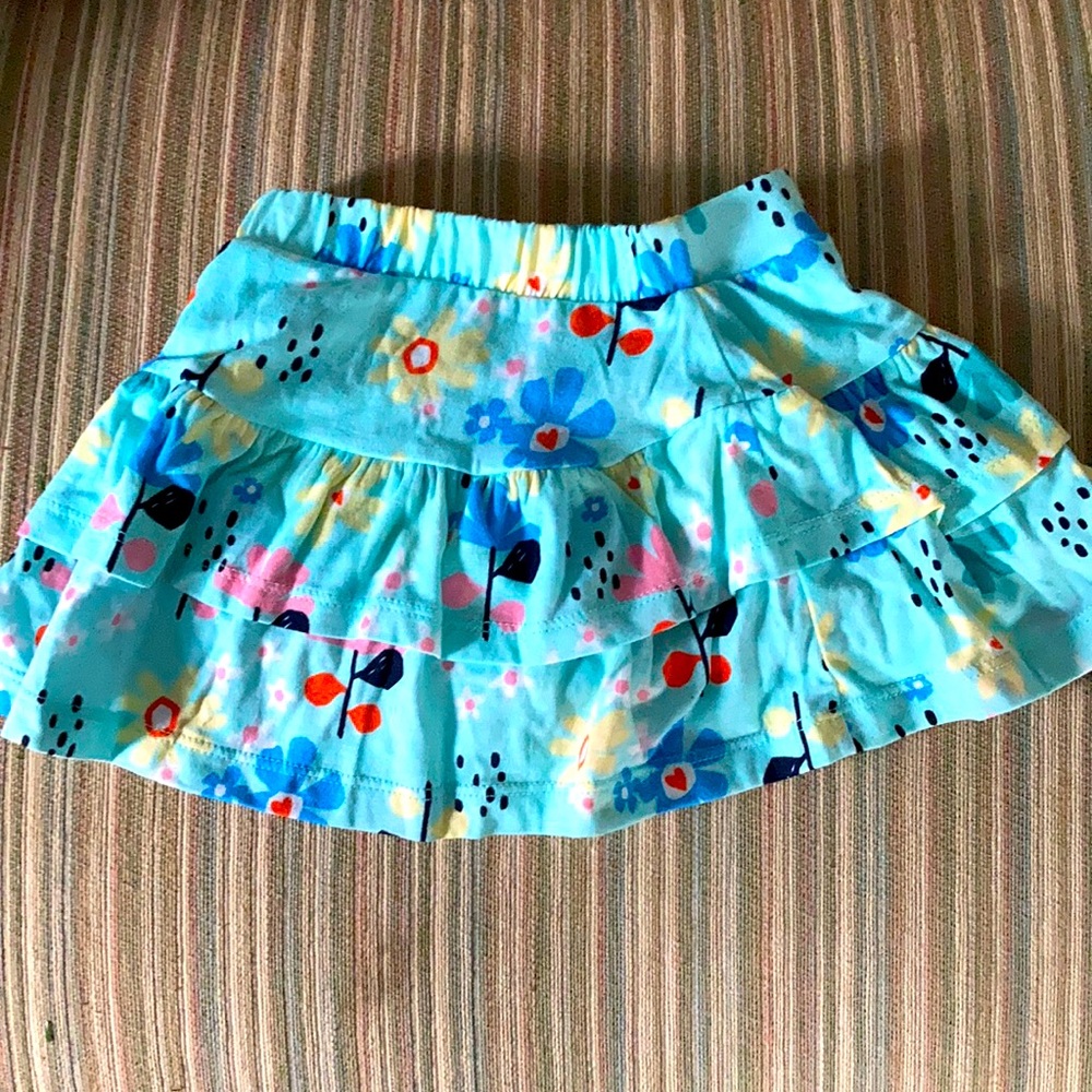Floral Print Skirt